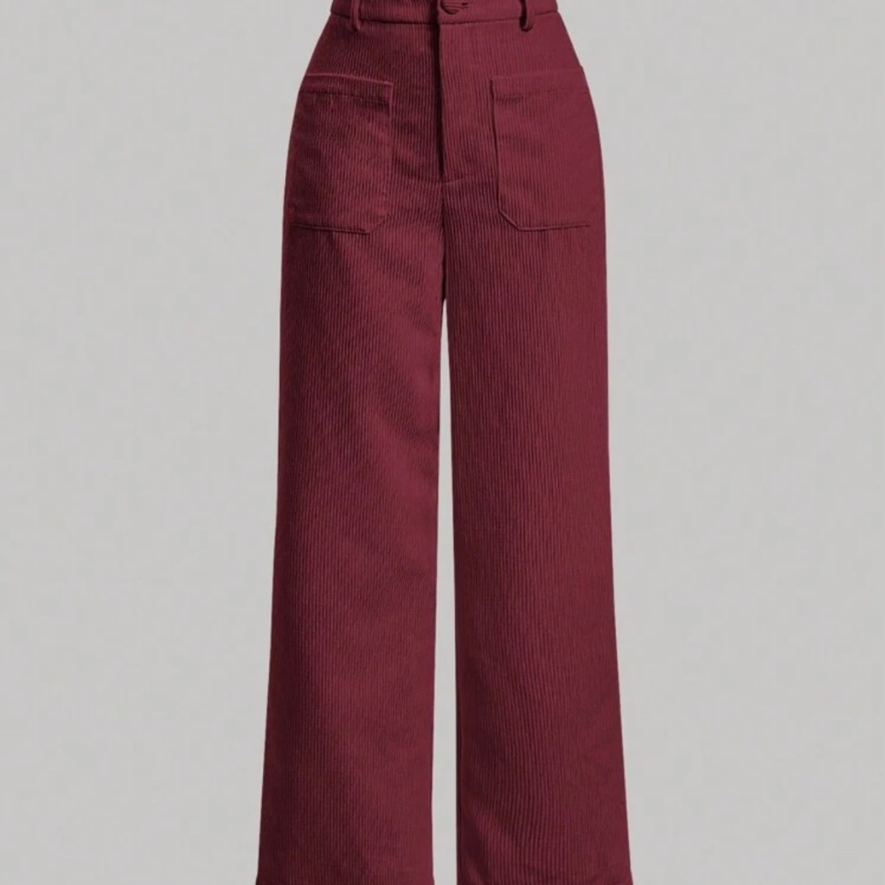 Burgundy Corduroy
